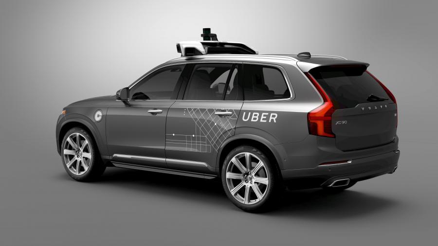  Volvo XC90 Autonomous Driving Car Uber 2016 года  (фото 2 из 7)